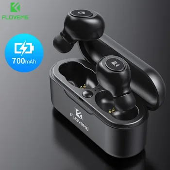 

FLOVEME 5.0 TWS Wireless Earphone for Xiaomi mi 9t 8 Stereo Bluetooth Headset With Mic Charging Box in-ear Wireless Earphones
