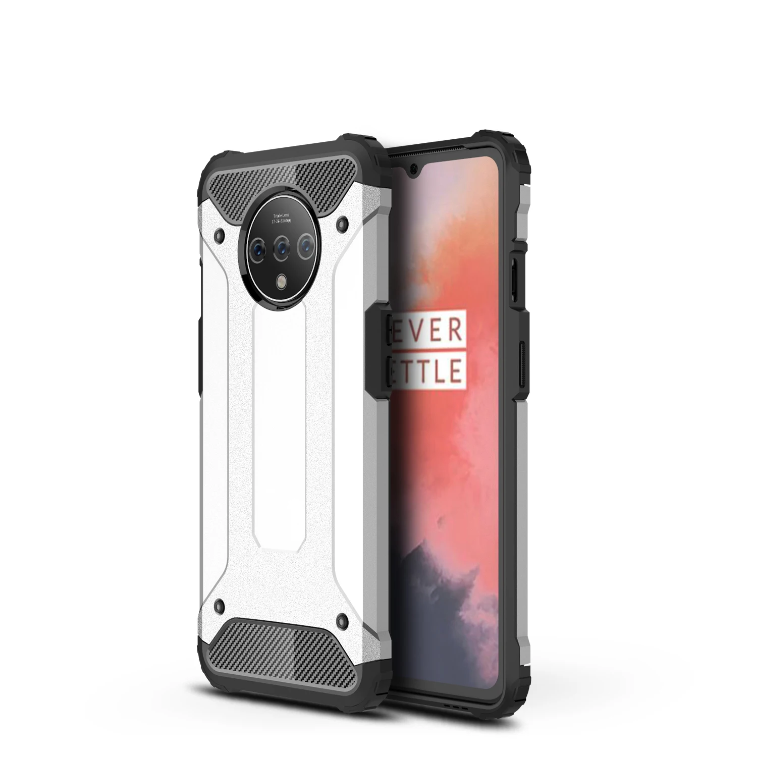 Усиленный прочный чехол на OnePlus 8 7 7T Pro 6 6T 5 5T Прочный двухслойный ударопрочный