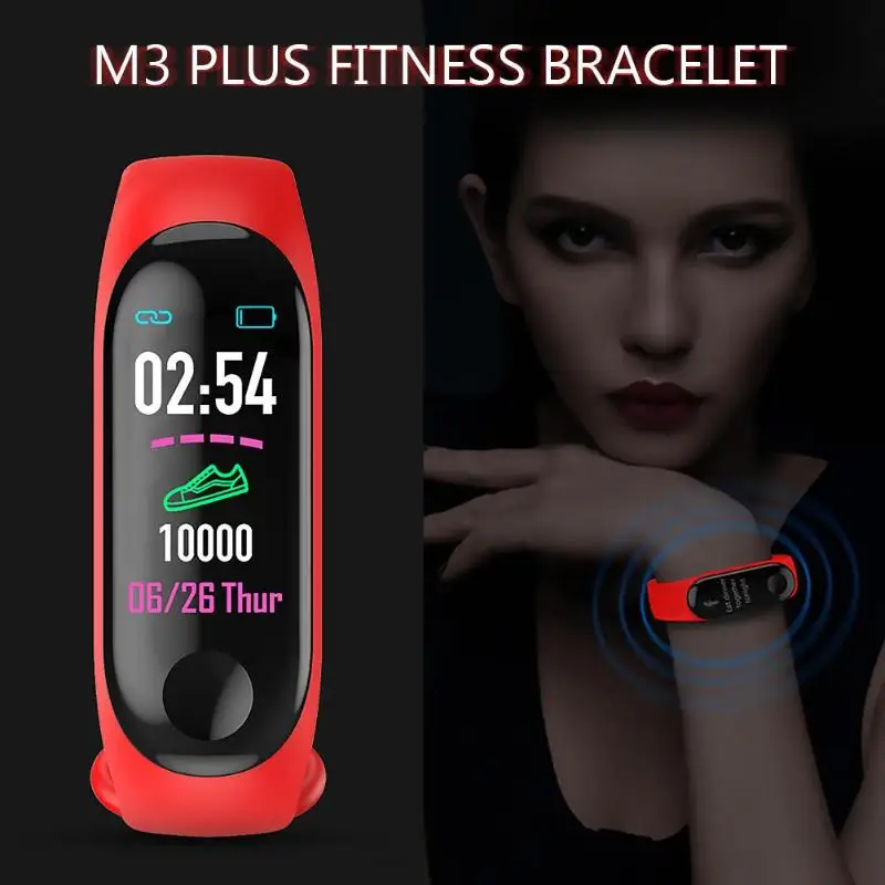 M3 Plus Smart Band Life водонепроницаемый фитнес-трекер M3 Plus умный Браслет кровяное давление монитор сердечного ритма умный Браслет