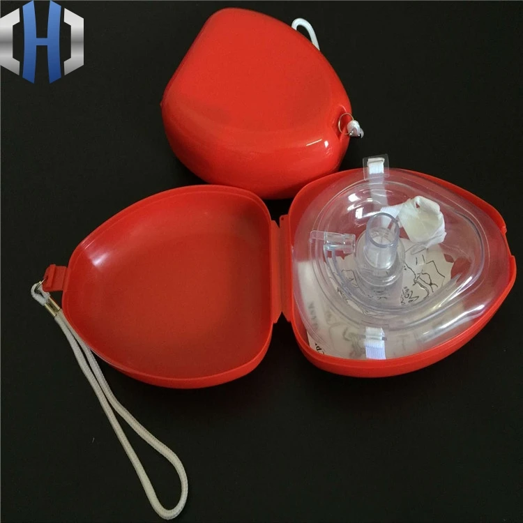 Надувные маска для искусственного дыхания и сердечнолегочной реанимации для искусственного дыхания «рот простой Респиратор маска аварийно-спасательных сердечно-легочная реанимация аварийная маска