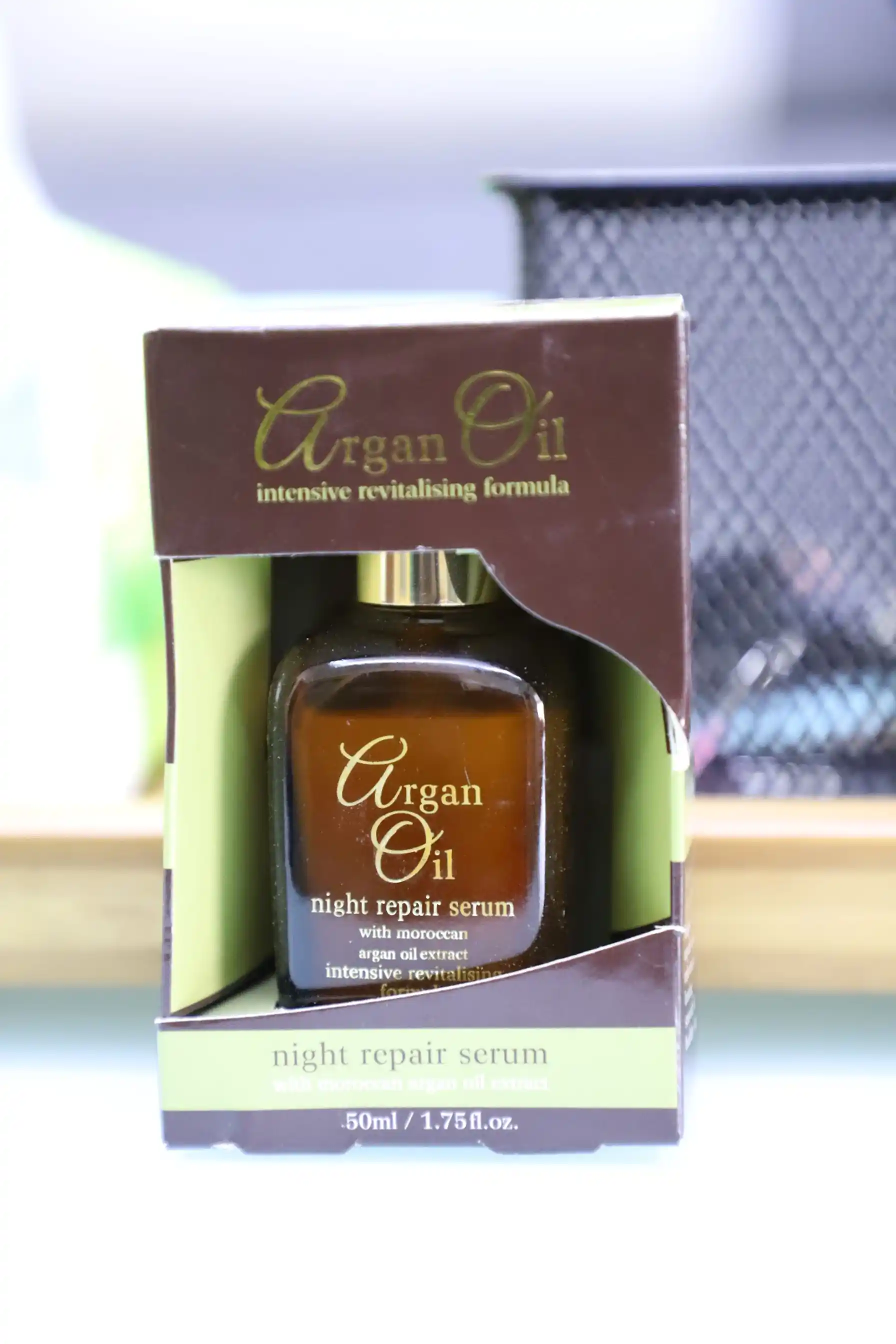xpel argan oil night repair serum