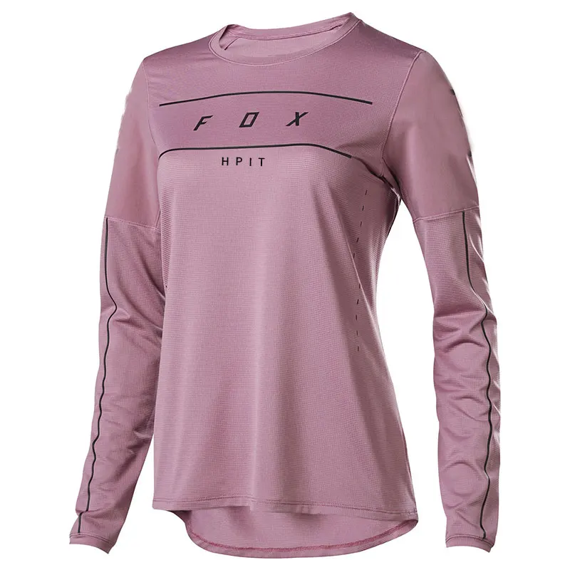 2020 Cruz país camiseta para bicicleta de montaña de las mujeres Jersey para descensos hpit Fox montaña MTB camisa Cruz país Jersey camiseta de las señoras