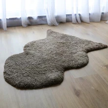 Натуральный Кучерявый мех ягненка ковер для украшения дома, меховое одеяло, настоящая овчина меховая подушка для дивана