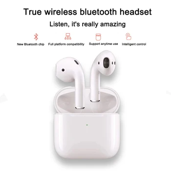 3Dステレオワイヤレスイヤホンbluetooth 5.0 earburdsスポーツヘッドセット280mah防水耳フックヘッドセット電話イヤーピース