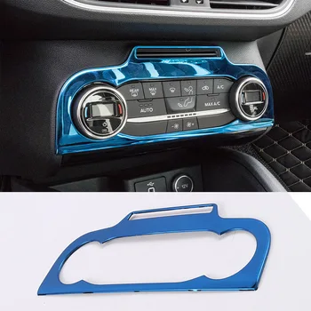 

Car Air Conditioning Button Control Panel Cover Trim Sticker for Ford Focus 2019 2020 Accessories Carstyling