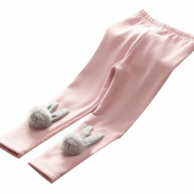 Autumn Clothing New Style Korean-style Girls Brushed And Thick Leggings Crawler