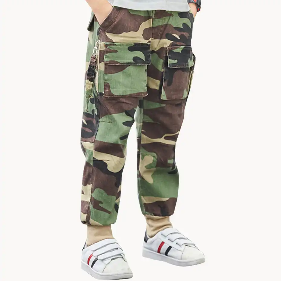 boys school cargo trousers