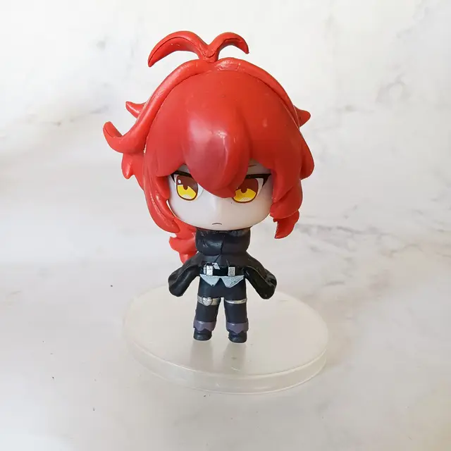 Genshin Impact Anime Cosplay Venti Diluc Paimon Amber Travelers Dolls Kawaii Cartoon Toys Gifts diluc
