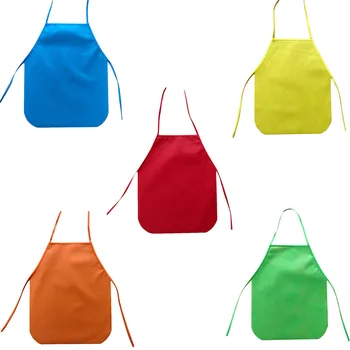 

Unisex Colorful Children Aprons Waterproof polyester Fabric Painting Kids Apron for Activities Art Painting Class Craft #25