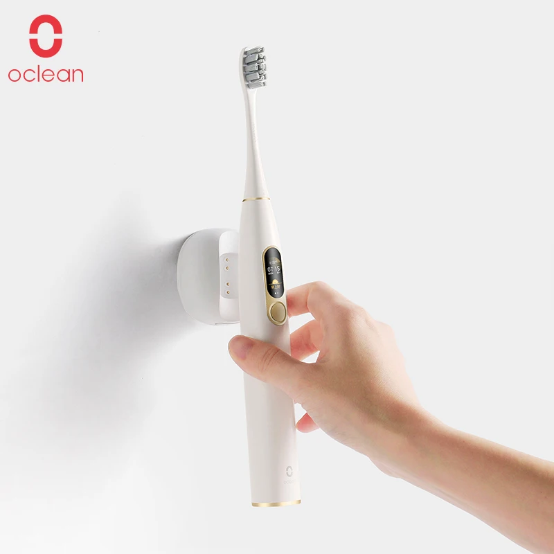 Global Version Oclean X Sonic Electric Toothbrush Color LCD Touch Screen IPX7 4 Brush Modes Fast Charge 30 days Tooth Brush afbeelding