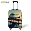Aircraft / Airplane luggage cover for travelling baggage suitcase protective cover anti-dust trolley case covers for 18-32 inch 3