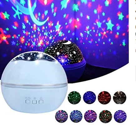 Star Projector Light Night Lamp Romantic Rotating Sea Animals Star Moon Cover Projector Night Light - 32992899418