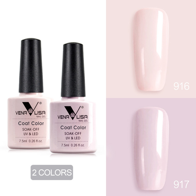 Venalisa Nude Color Gel Base Nowipe Top Coat Soak Off UV LED Gel Nail Polish Cosmetics Nail Art Manicure Nail Varnish