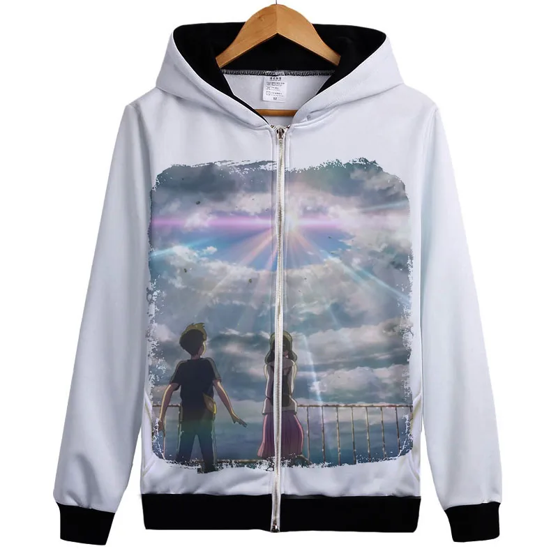 18 Толстовка с капюшоном для аниме, новая толстовка с капюшоном Makoto Shinkai Moive Tenki No Ko, пальто с капюшоном для детей Amano Hina - Цвет: 18