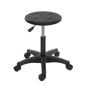 

Lab Anti-static Lifting Work Round Stool Bar Chair Electronics Factory Production Workshop Assembly Line Pulley Stool