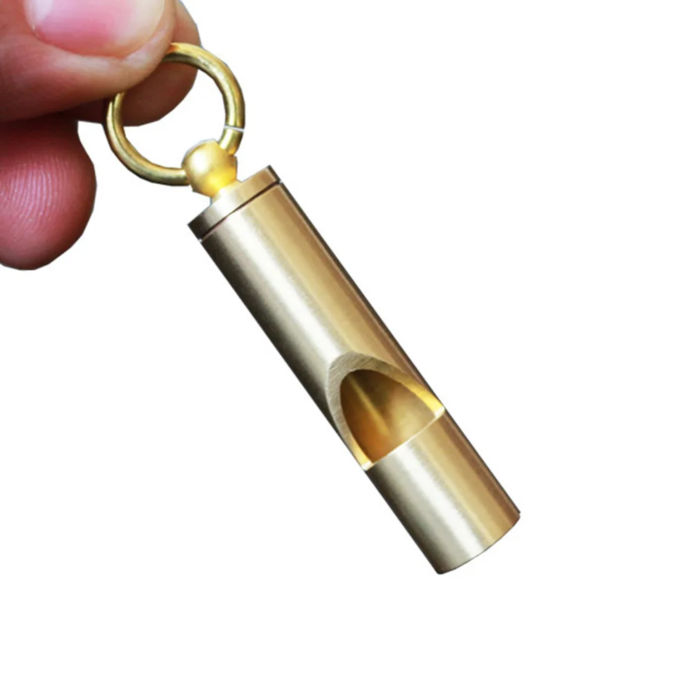 

Portable Brass Whistle for Pet Behaviour Training Dog Bird Parrot Pigeon