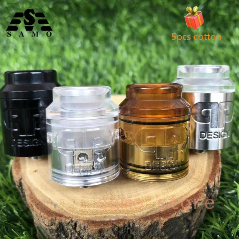 QP KALI V2 RDA распылитель 1:1 25 мм диамтер PC полиэфирамид Ecig подходит для 510 модов vape
