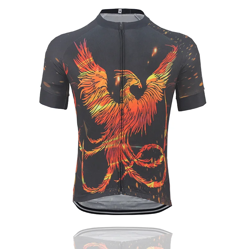 2019 Cycling Jersey flaming Phenix Top Quality Summer MTB Bicycle Wear Cycling Clothing Maillot Ropa Ciclismo Racing Bike Clothe