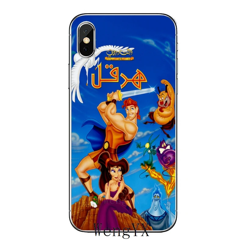 Мультяшный Геркулес аксессуары чехол для телефона для Apple iPhone 11 Pro XS Max XR X 8 7 6 6S Plus 5 5S SE - Цвет: HERCULES-C-03