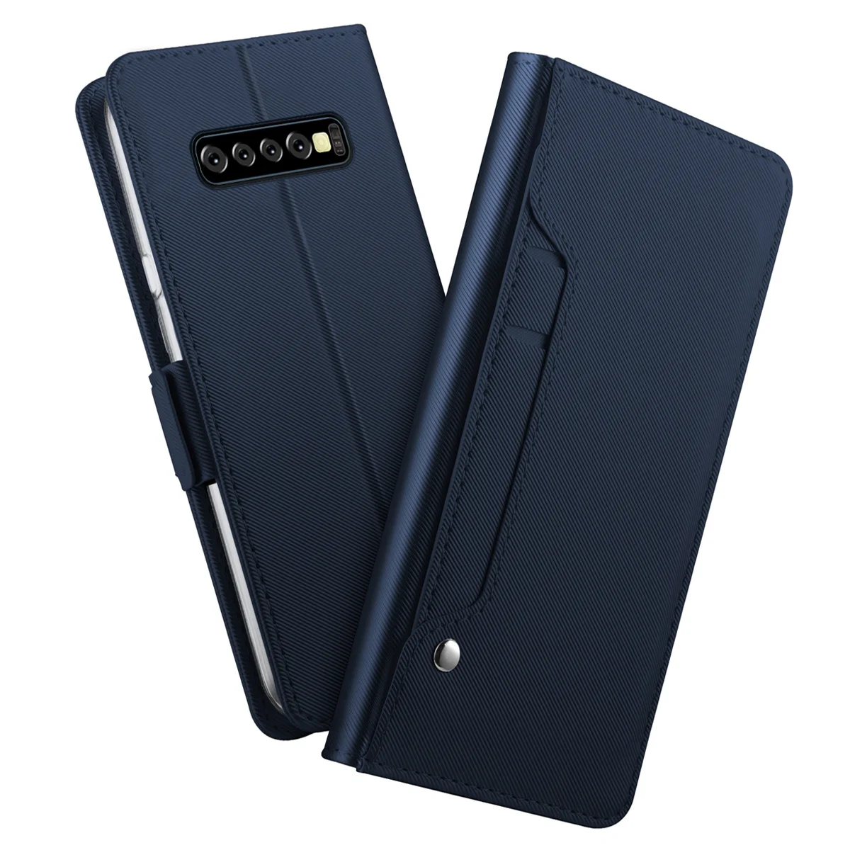 Чехол для Samsung Galaxy S10 из искусственной кожи чехол-кошелек с откидной подставкой