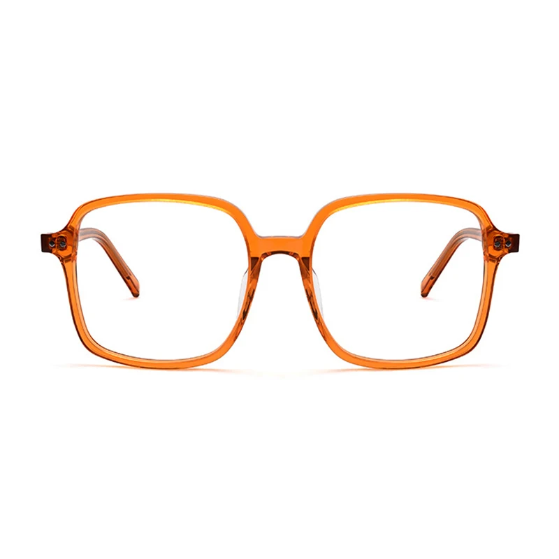 

New Design Handmade Acetate Glasses Fashion Colors EyeWear Frames for Young Women Girls Round Luxury Spectacle Prescription