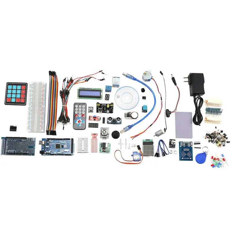 

AMS-for UNO R3 Project Most Complete Starter Kit with Tutorial Compatible for Arduino CD with Tutorial