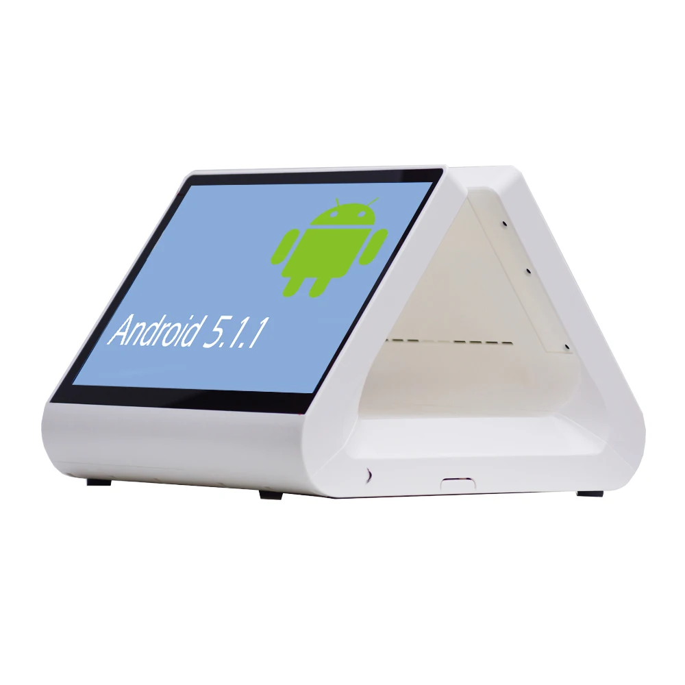 Android 12 дюймовая одноэкранная pos система кассовый аппарат для ресторана/розничной