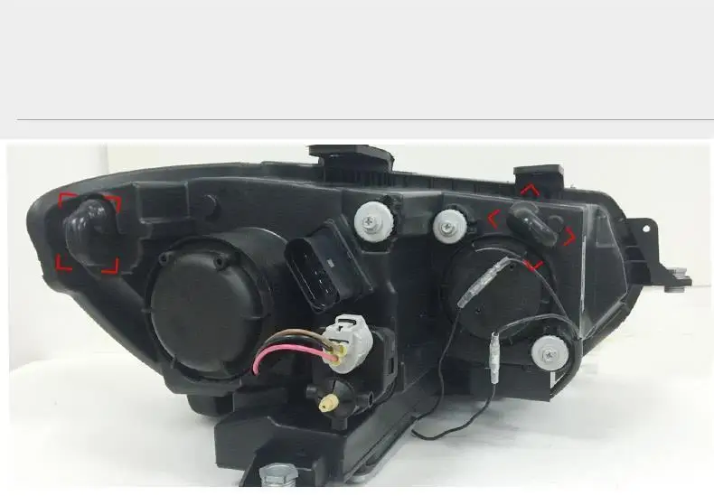 Luces Para автомобильные аксессуары светодиодные автомобильные запчасти Drl лампа в сборе Cob автомобильное освещение фары Задние фары 16 для Volkswagen Bora