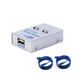 Ananbeel – convertisseur d'imprimante USB 2.0, équipement avec commutateur automatique, distributeur voor, pour le bureau et la maison, 2 ordinateurs. 