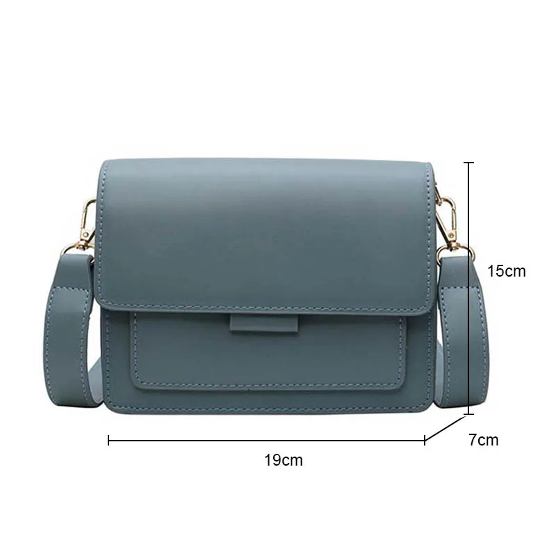  Fashion Woman Shoulder Bag PU Leather Youth Ladies Small Square Bag light Wild Simple Female Daily  - 4000100132467