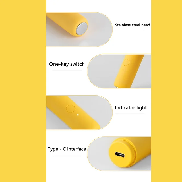 Dc 5V Anti-Itch Stick Usb Tölthető Banán Alakú Rovar Szúnyog Harapás Megkönnyebbülés Elleni Anti-Inch Toll Minden Ember Számára - Image 3