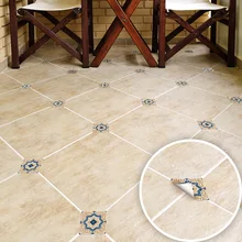 Funlife, стиль, Настраиваемые наклейки на углы, для ванной комнаты, противоскользящие наклейки на пол, самоклеящиеся наклейки на стену Tds004