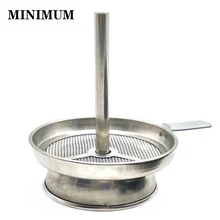 Чаша для кальяна с ручкой для чаши наргиле для кальяна, держатель для угля, насадка для печки, подогреватель для кальяна, аксессуары для кальяна, инструмент