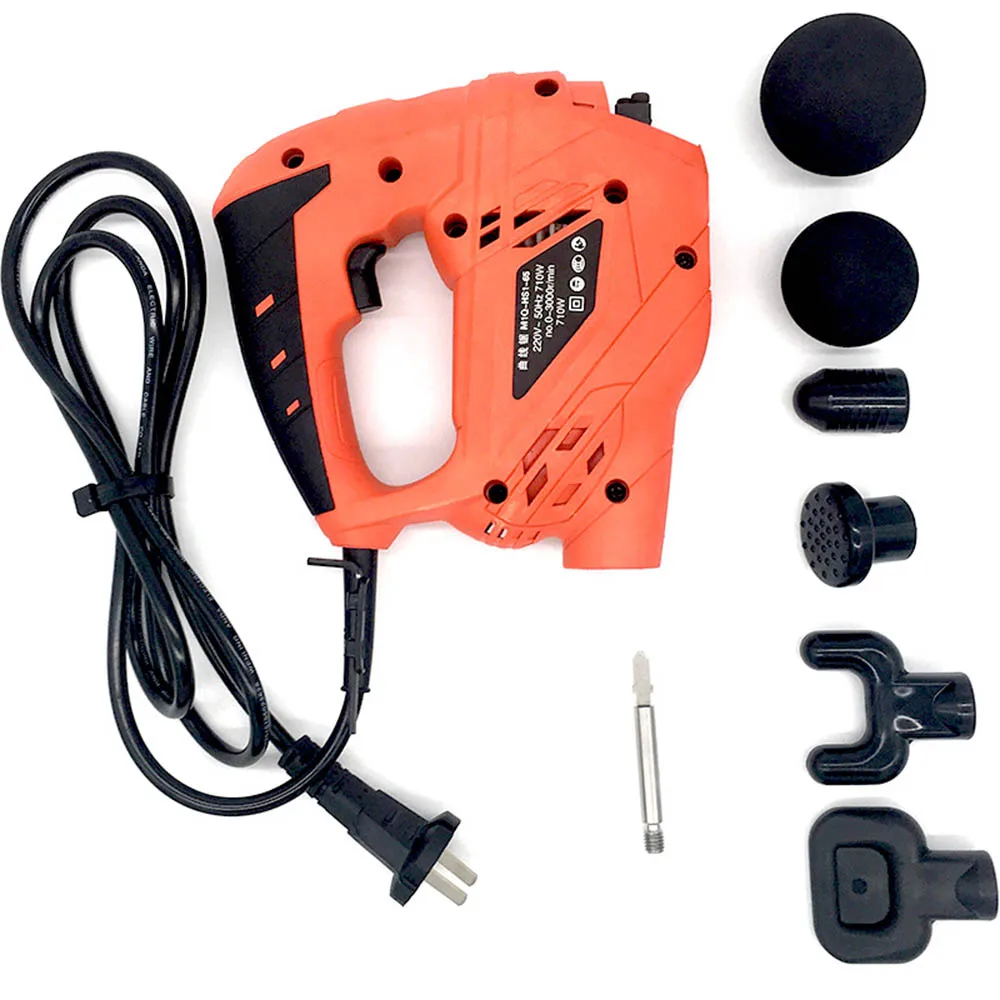 

6 Heads Massage Gun Muscle Massager Muscle Pain Management Training Vibrating Exercising Body Relaxation Slimming Pain Relief