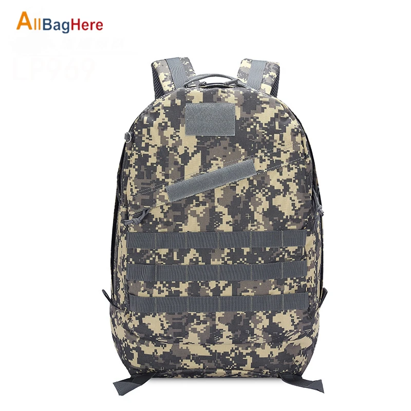 

Outdoor Triple Backpack Multifunction Military Tactical Rucksack Climbing Hiking CS Bags for Travel Winner Winner Chicken Dinner