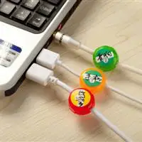 1 шт. Usb устройство для намотки кабеля наушников кабель карты силиконовый кабель менеджер красочные черепахи намотки оптом Cc-910
