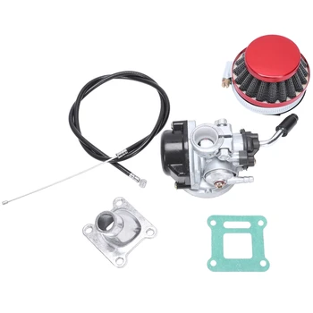 

for 47Cc 49Cc Mini ATV Dirt Pocket Bike Racing Carburetor Kit Carb Air Filter Stack