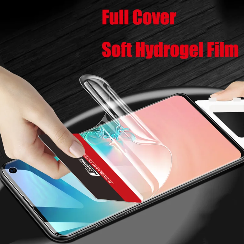 

Full Cover Soft Hydrogel Film For Samsung Galaxy S9 S8 Plus S7 Edge Screen Protector On The For Samsung Note 9 8 A8 A9 Star Film
