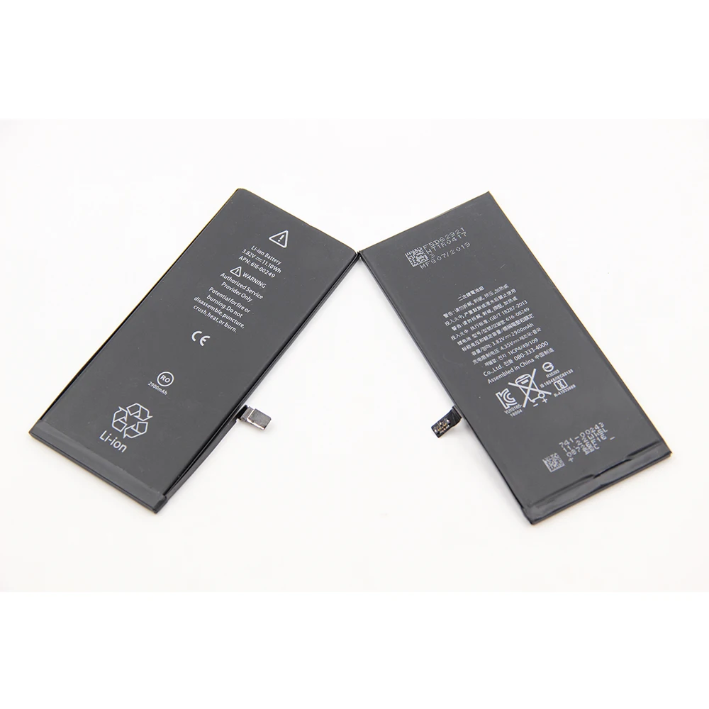 New Battery For iPhone 6 6S Replacement Batteries Real Capacity 0 Cycle Battery For iPhone 7 8 Plus Free Tools