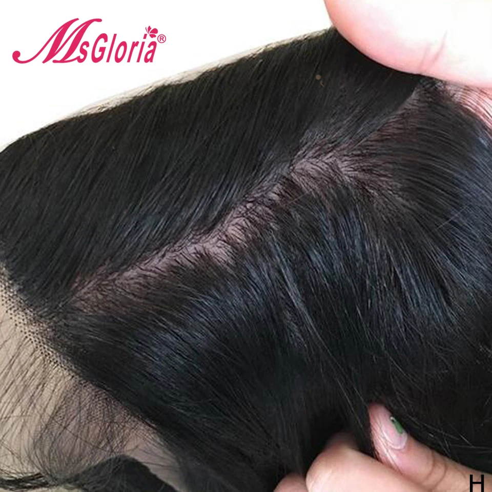 Шелковая основа Синтетические волосы на кружеве парики из натуральных волос прямые бразильские Волосы remy, гладкие прямые волосы 13X4 кружева волос парики с детскими волосами предварительно вырезанные 130