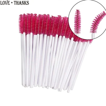 

200pcs/lot Disposable Eyelash Brush Comb Mascara Wands Eye Lashes Extension Individual Applicator Women Makeup Tool Beauty