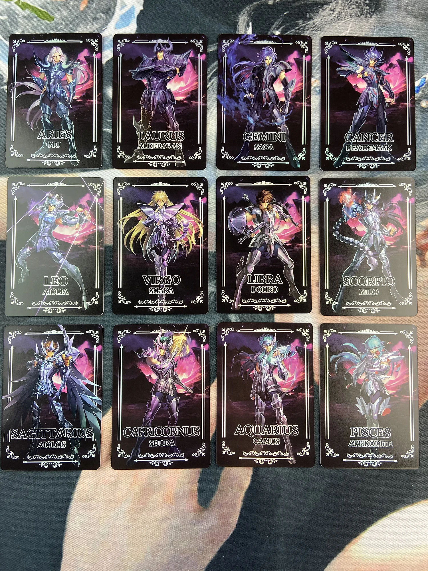 12 шт./компл. Saint Seiya No.9 Repaint оригинальные композитные Игрушки Хобби Коллекционные