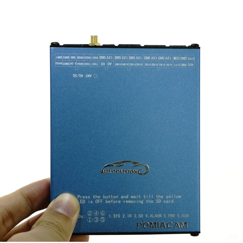 SDVR104 GPS WIFI G датчик 4G AHD мобильный SD карта DVR система HD 1080P камеры 4 канальная