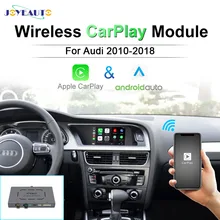 Joyeauto-decodificador inalámbrico Apple Carplay para Audi, caja de módulo automático Android, 2G, 3G, 2005-2018, Para A3, A4L, A5, Q2, Q7, A1, Q3, A6, A7, A8, MMI
