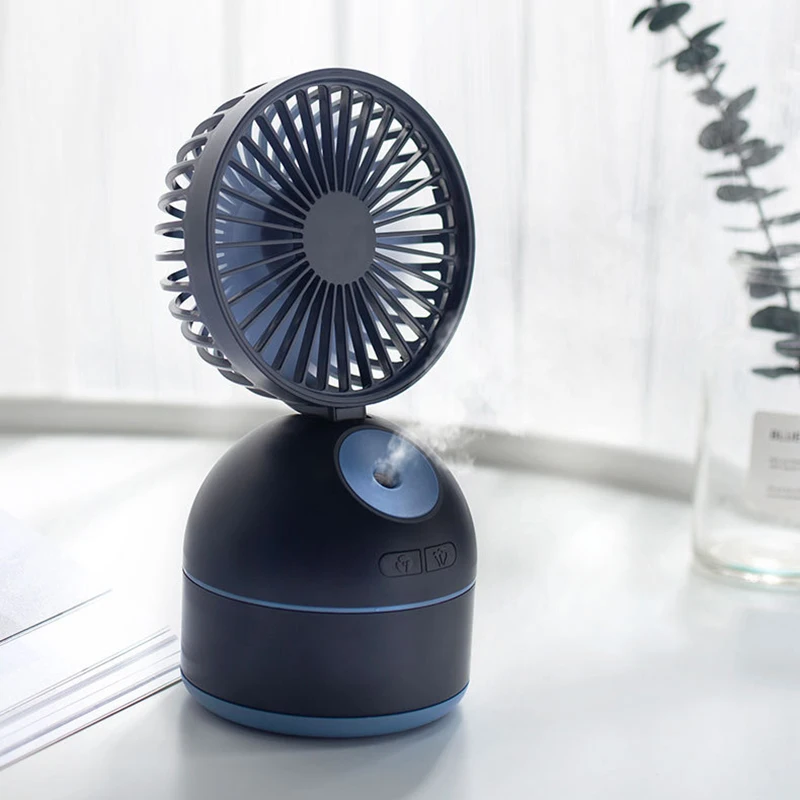 Usb 3,7 в распылитель вентилятор для спальни офисного рабочего стола увлажняющий напольный портативный зарядный вентилятор воздушного охлаждения