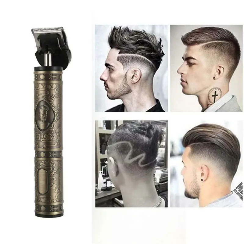 

Electric Pro Li Liner Gooming Close-cutting Digital Hair Trimmer Rechargeable Hair Clipper Barbershop Cordless T-blade Outliner