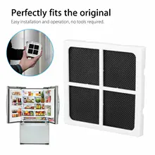 4 шт. фильтр для Холодильника фильтр от пыли очиститель воздуха дезодорант воздушный фильтр с активированным углем