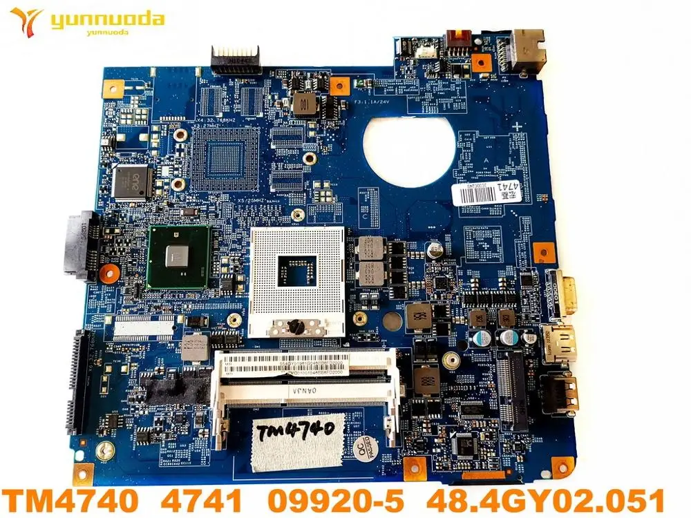 

09920-5 48. 4gy02. 051 для материнской платы ноутбука ACER 4741 TM4740 протестирован хорошо