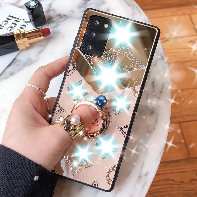 Чехол для Samsung Galaxy A91 A81 A71 A51 A11 A31 A41 A20 A30 A50 A70 A21S A50S A70S зеркальный | Мобильные