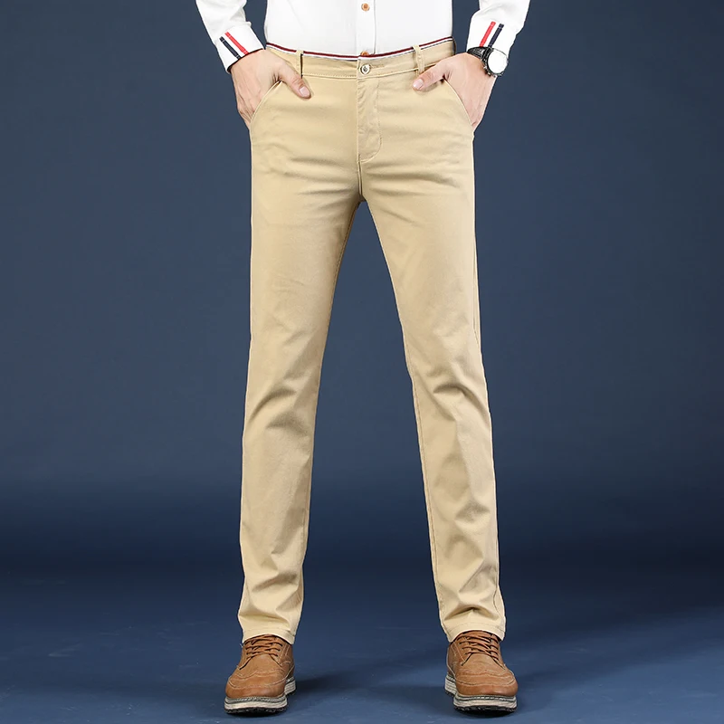 Casual Pants Men's Classic Business Office Trousers
